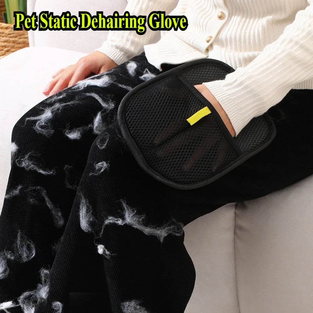 Pet Supplies 2/1pcs Pet Grooming Gloves Etc. Cats Wool Glove Tools and Supplies Dog Grooming Equipment Sofas Carpets Cleaning